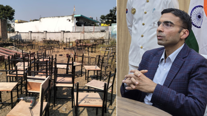 अब सरकारी स्कूल में जमीन पर नहीं बैठेगा कोई बच्चा : डीएम अब सरकारी स्कूल में जमीन पर नहीं बैठेगा कोई बच्चा : डीएम