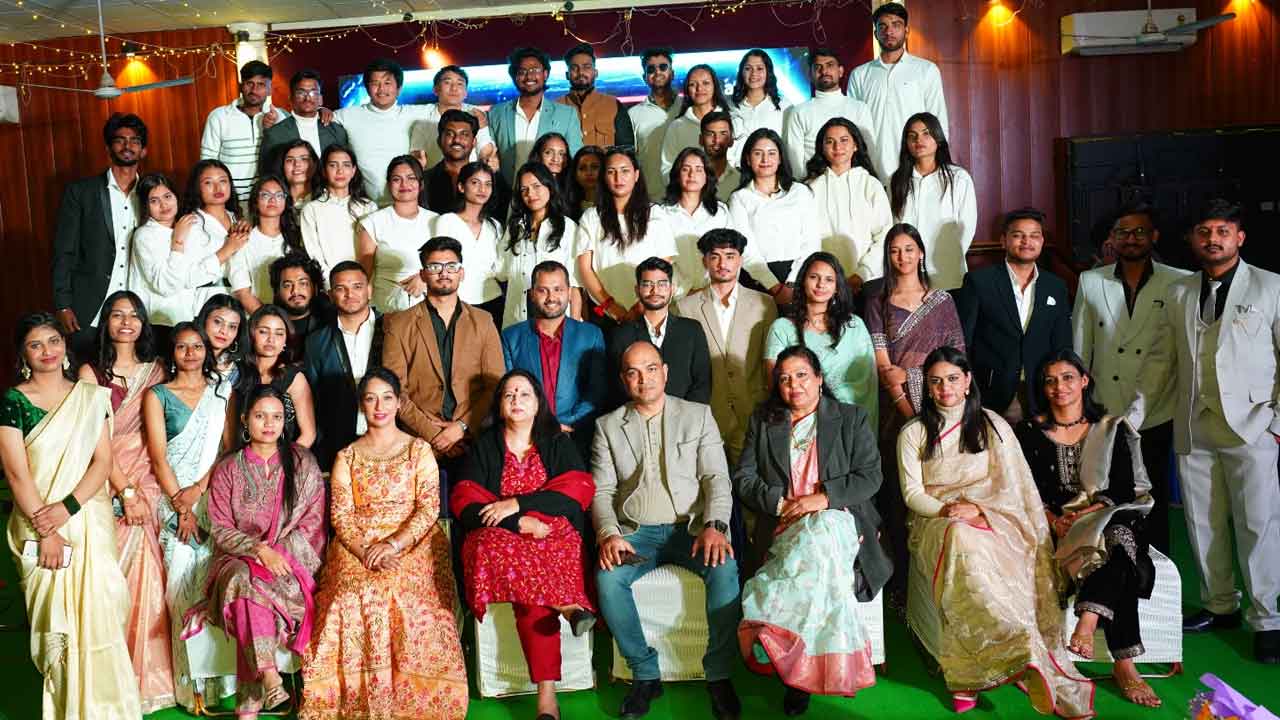 Farewell party at Sai Group of Institutions