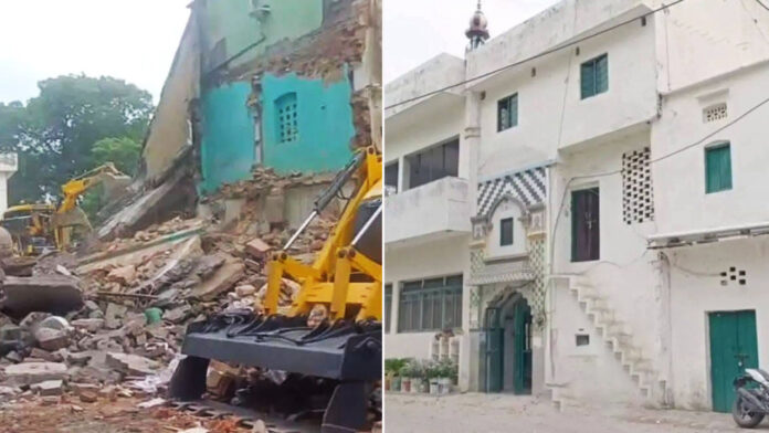 सील करने का आश्वासन देकर शहीद कर दी गई सहारनपुर कलेक्ट्रेट की मस्जिद